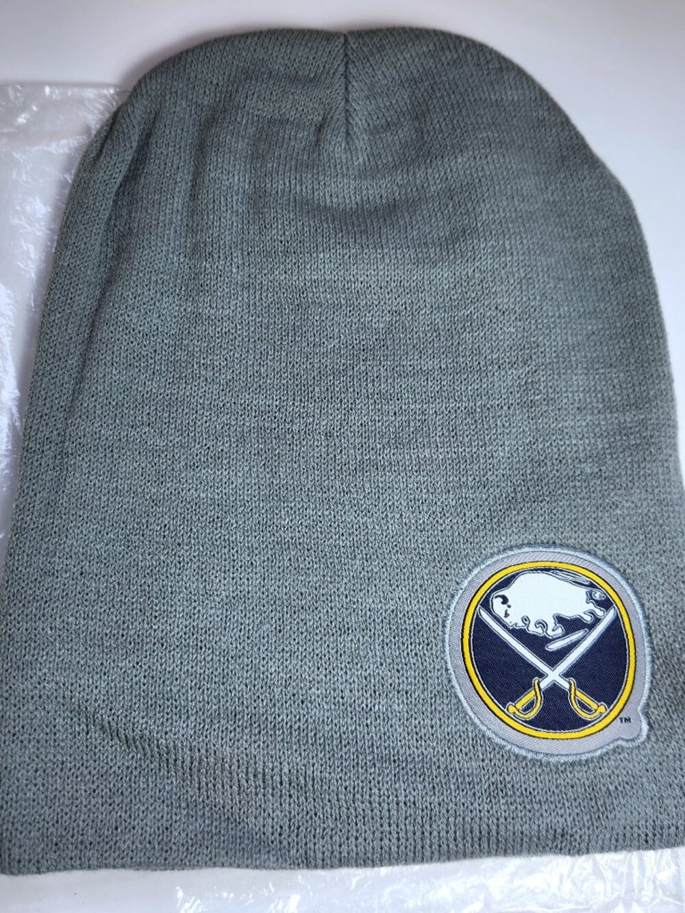 New Buffalo Sabres Beanie Hat Grey Coors Light NHL Hockey Sealed Knit Tuque Cap
